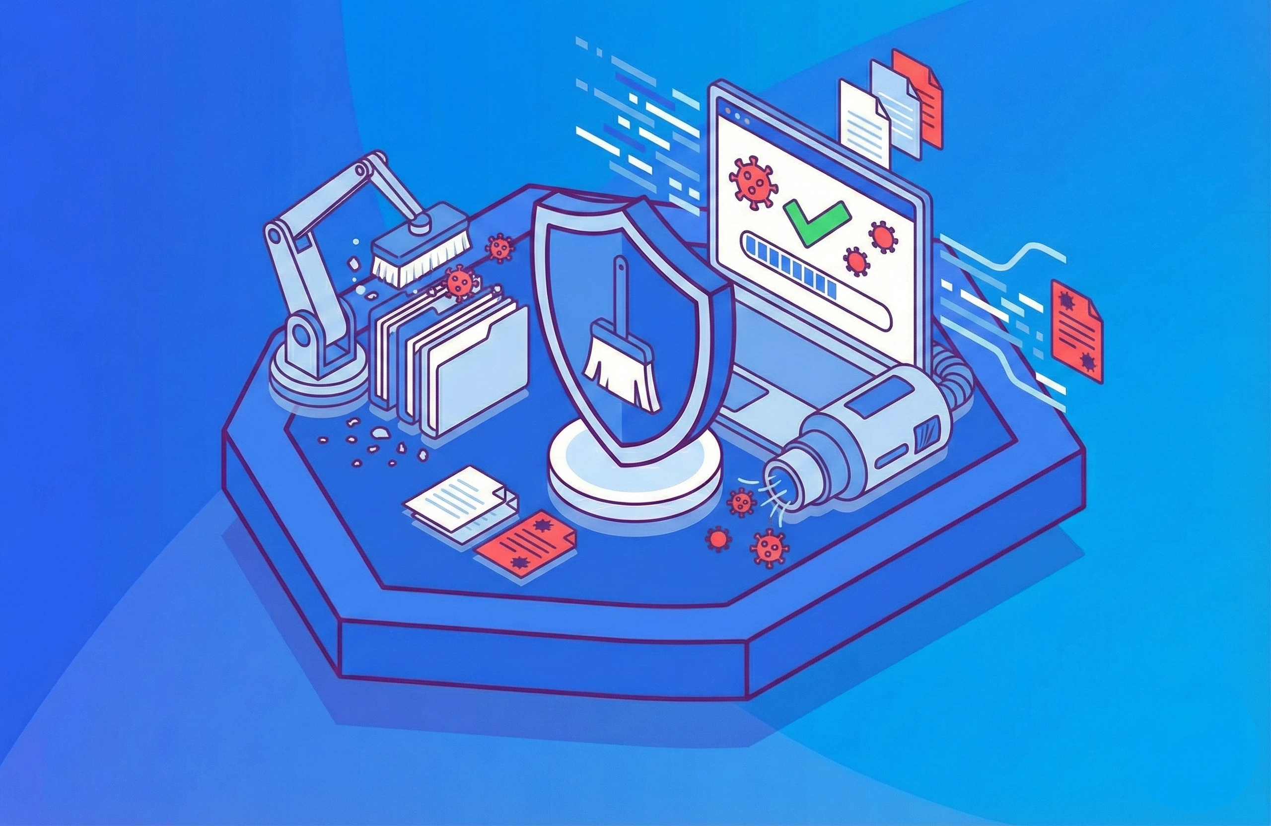 Nettoyage et remédiation de malwares